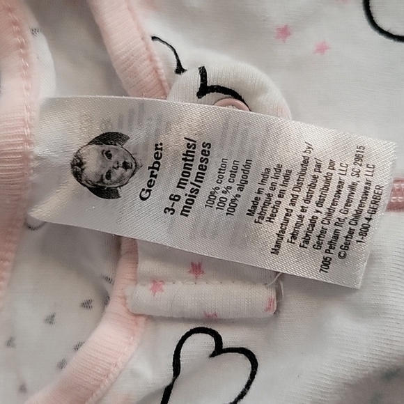 Gerber Baby Girl's Sleeper - Picture 6 of 10